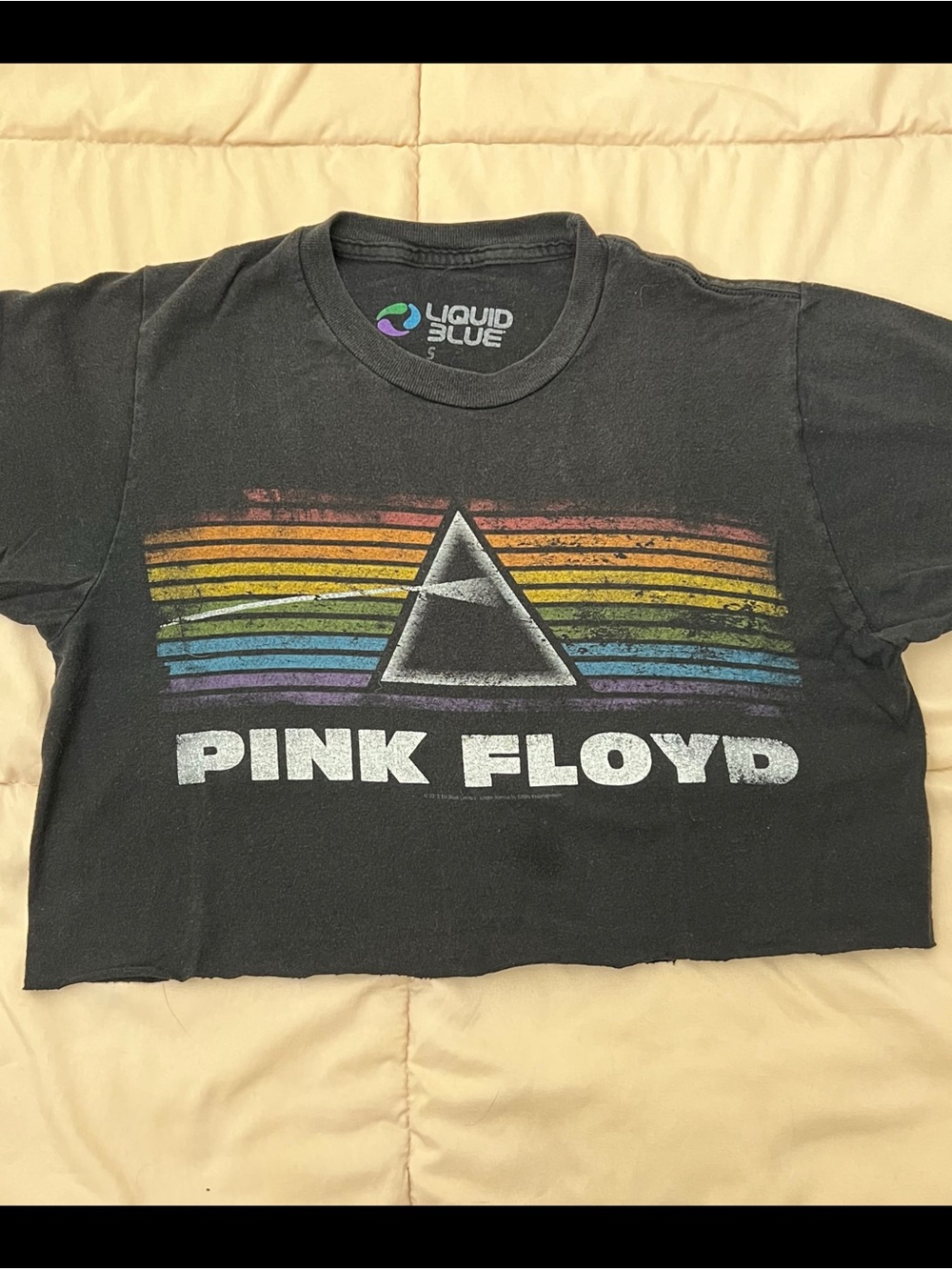 T-shirt Bundle 2 for $10 Pink Floyd Cropped Graphic Tee